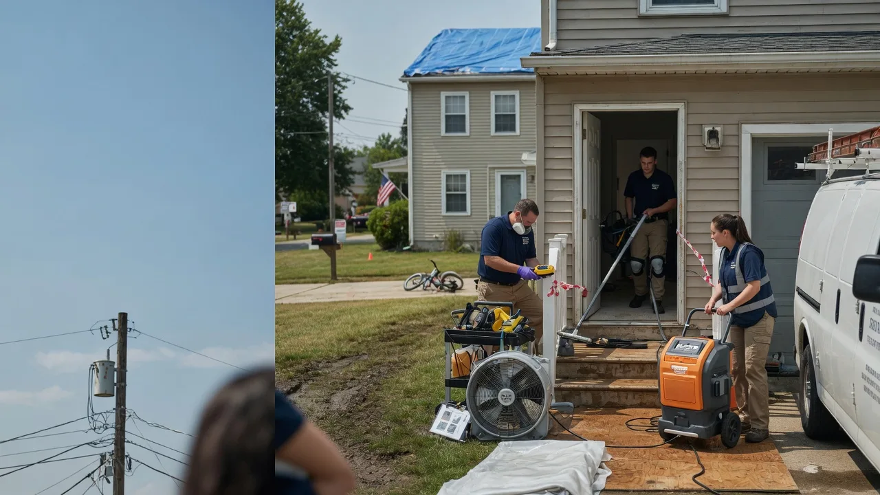 Water Damage Repair in Nadeau, MI near me